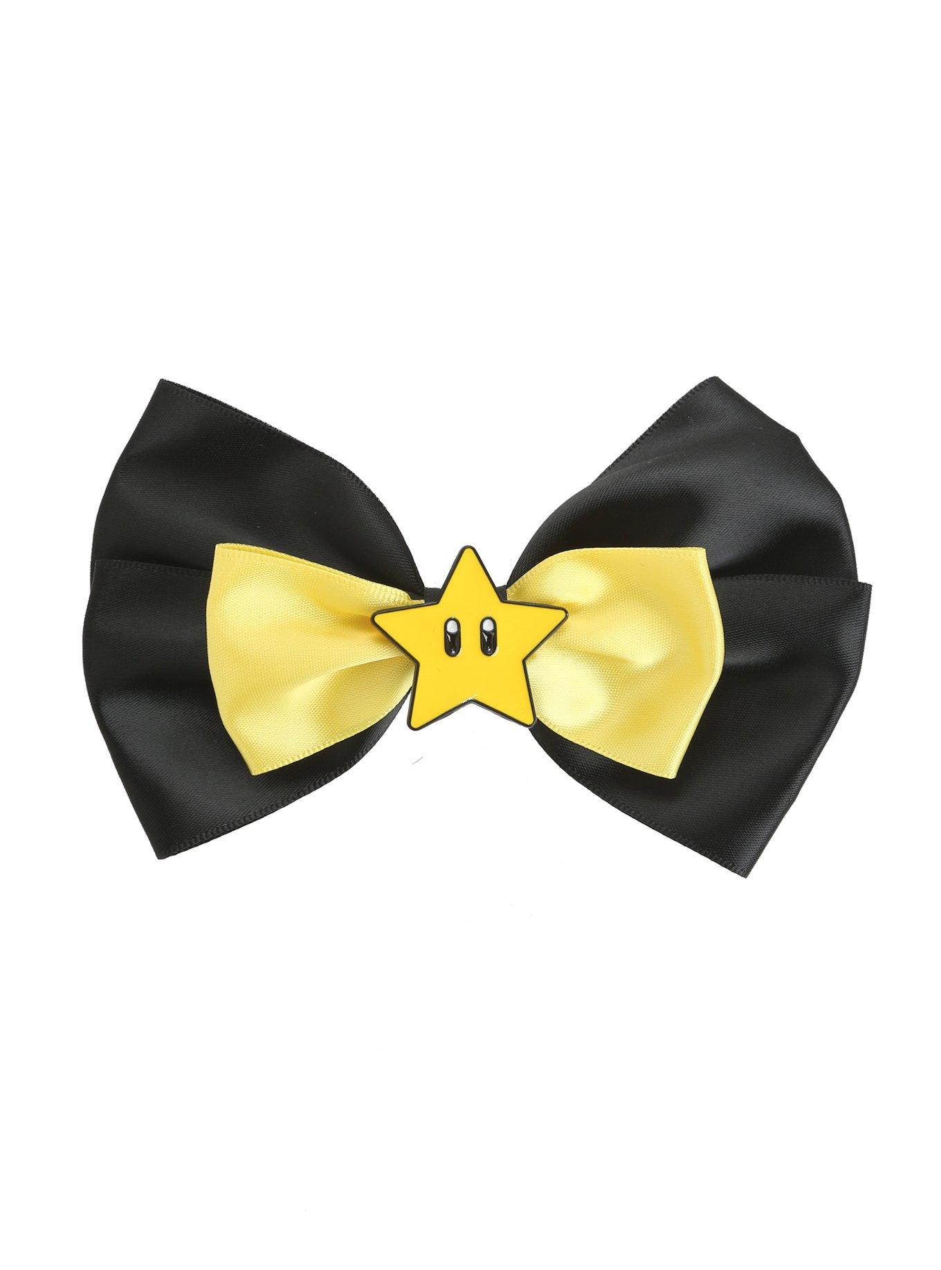 Super Mario Super Star Cosplay Hair Bow, , hi-res