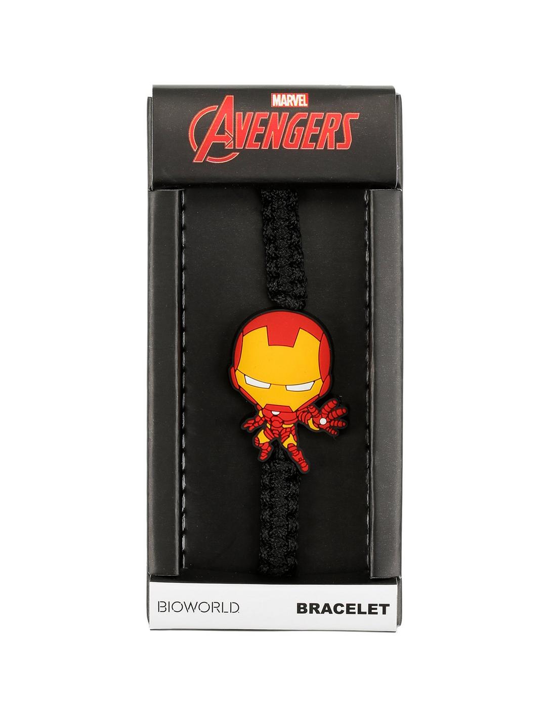 Marvel Avengers Iron Man Kawaii Cord Bracelet, , hi-res