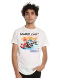 Mario Kart 8 Rainbow Road Lightning Cup T-Shirt, WHITE, hi-res
