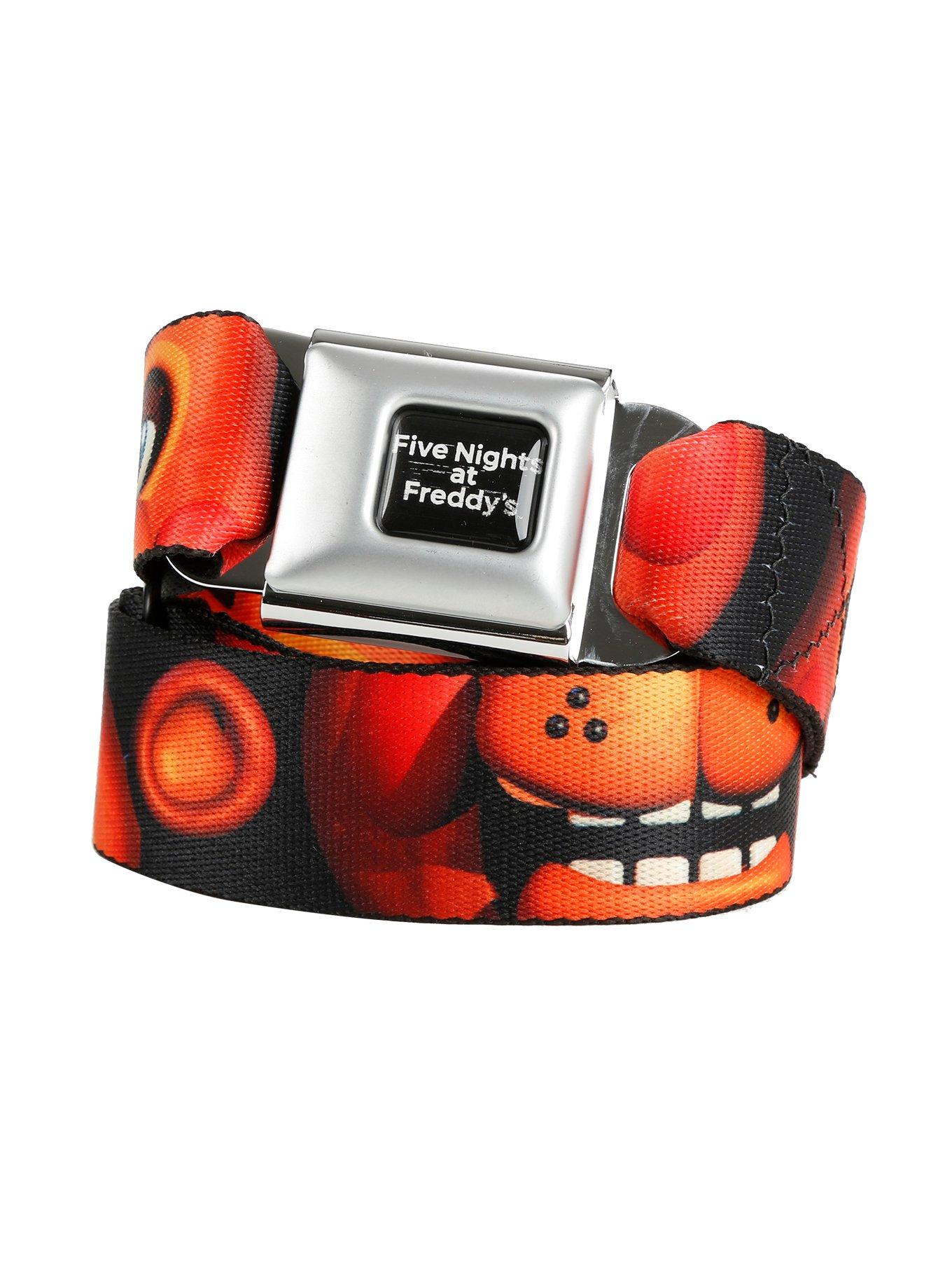 Five Nights At Freddy's Freddy Fazbear Face Seat Belt Belt, , hi-res