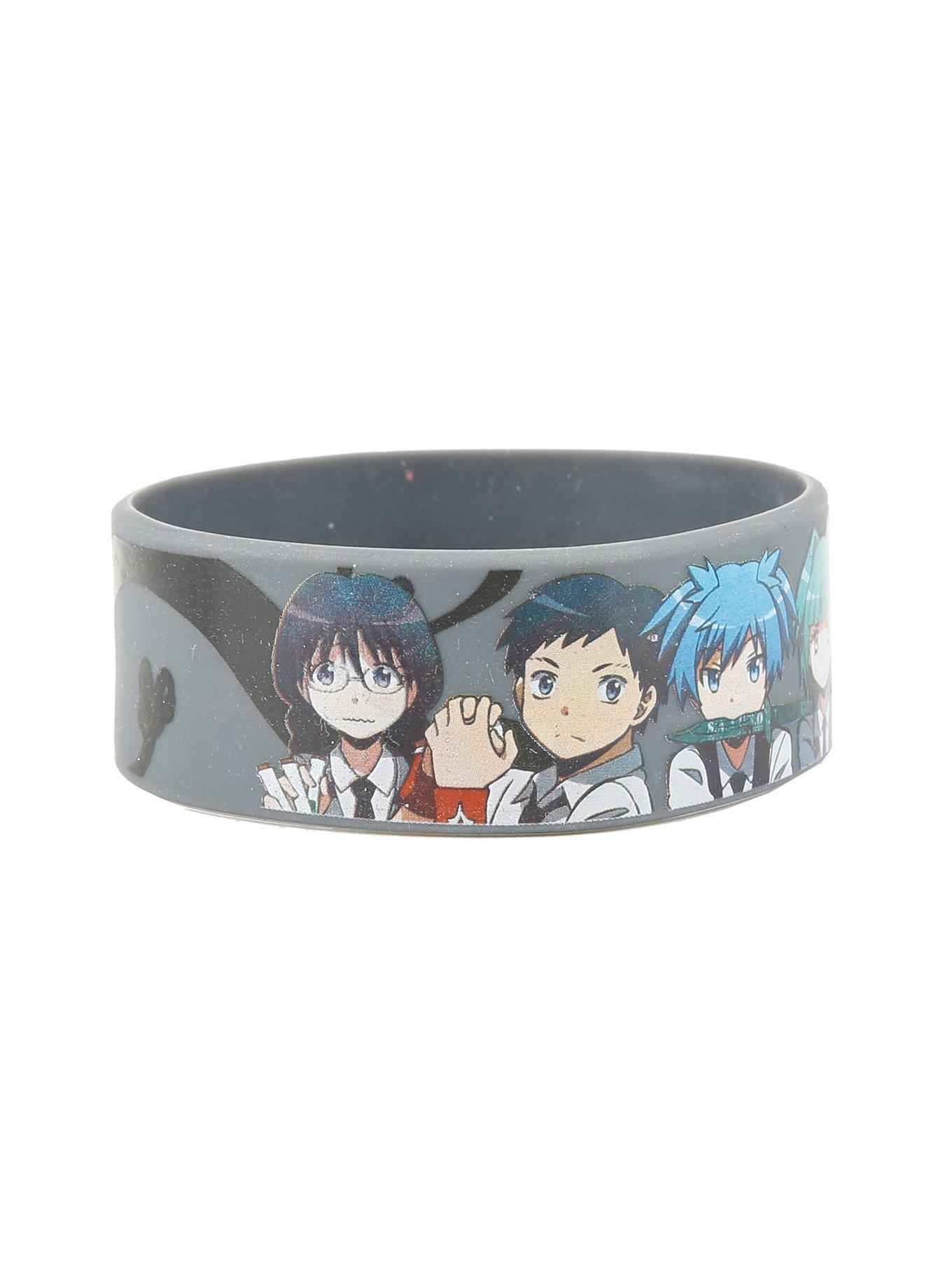 Assassination Classroom Nagisa & Friends Rubber Bracelet, , hi-res