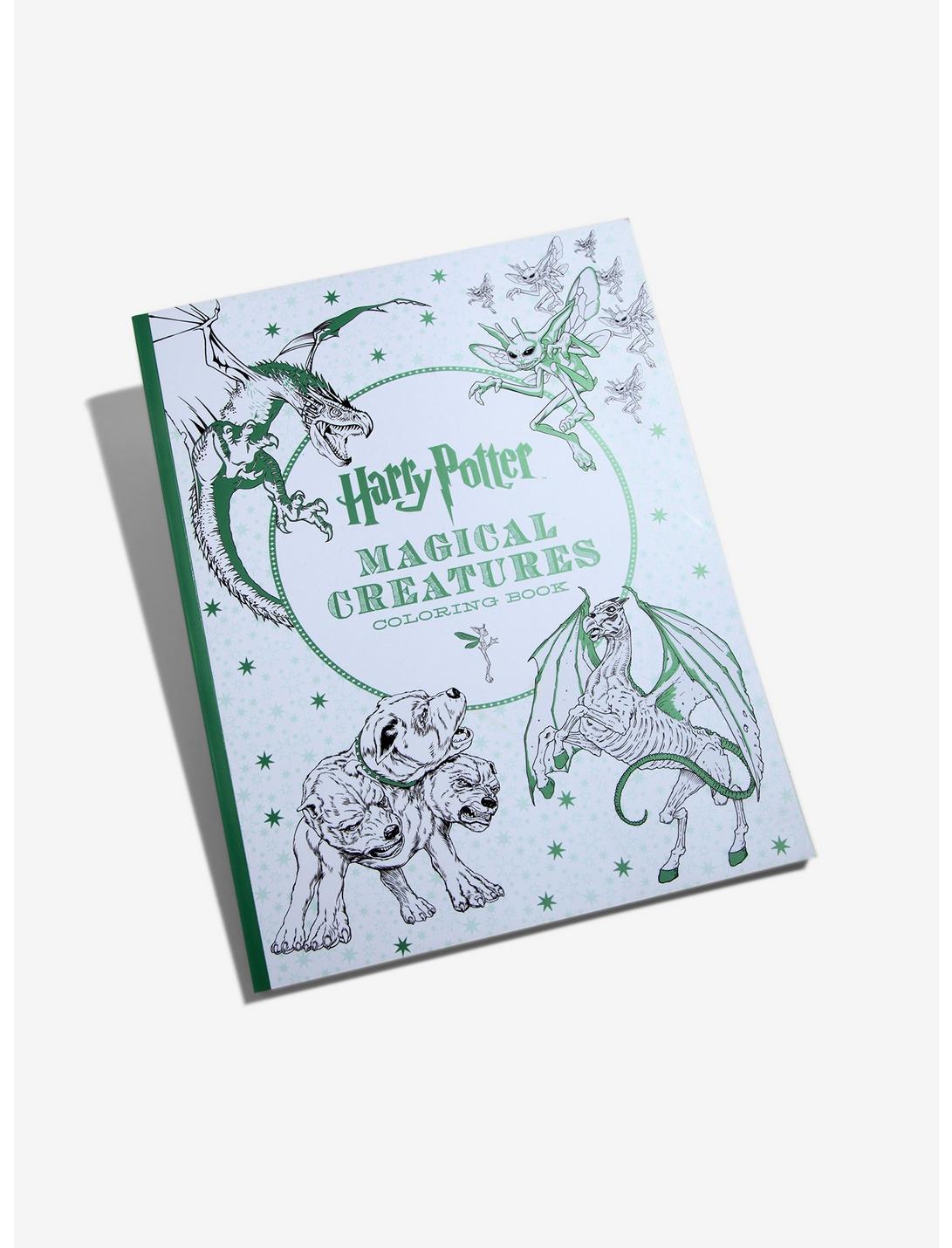 Harry Potter Magical Creatures Adult Coloring Book, , hi-res