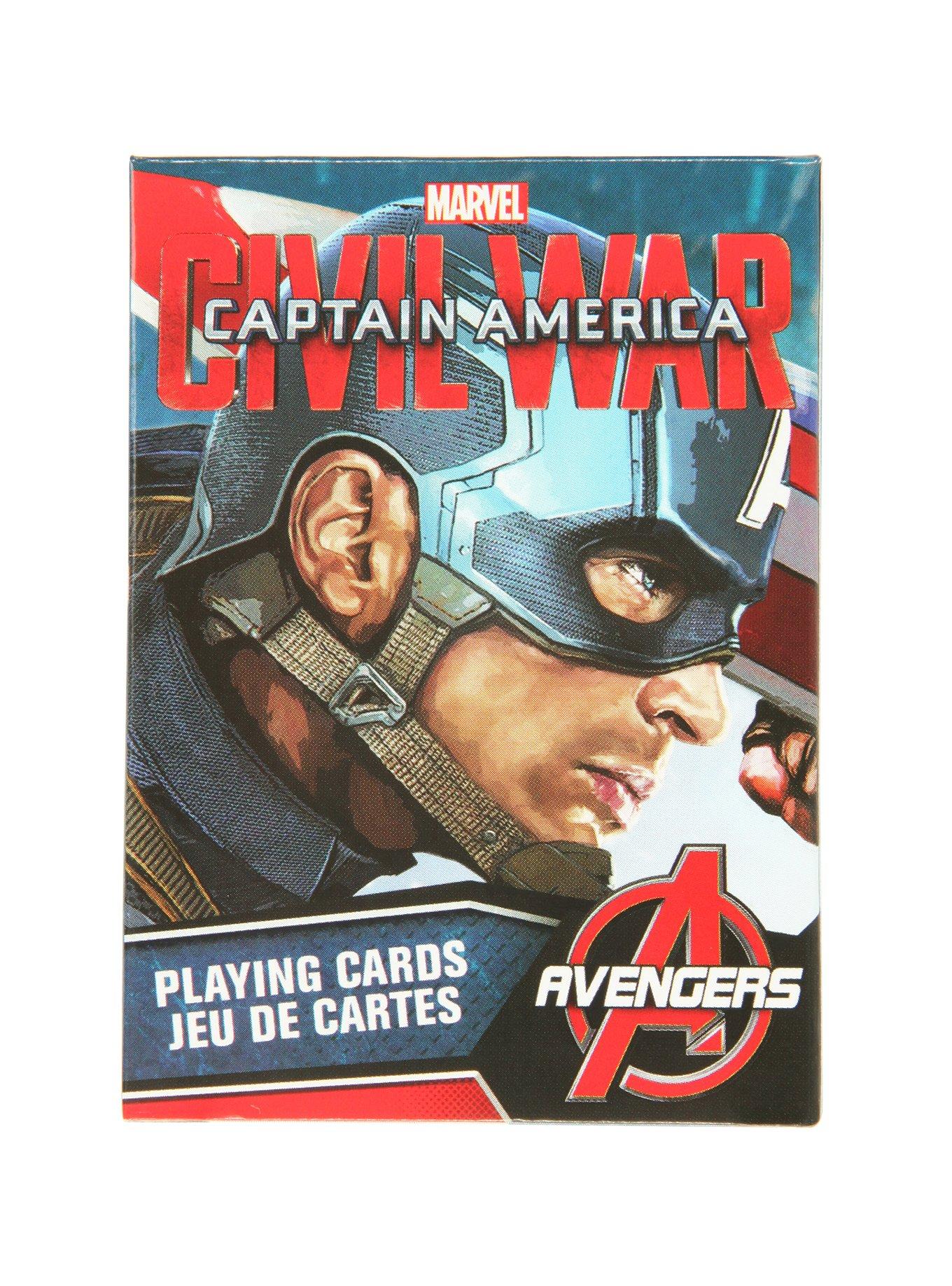 Marvel Captain America: Civil War Playing Cards, , hi-res