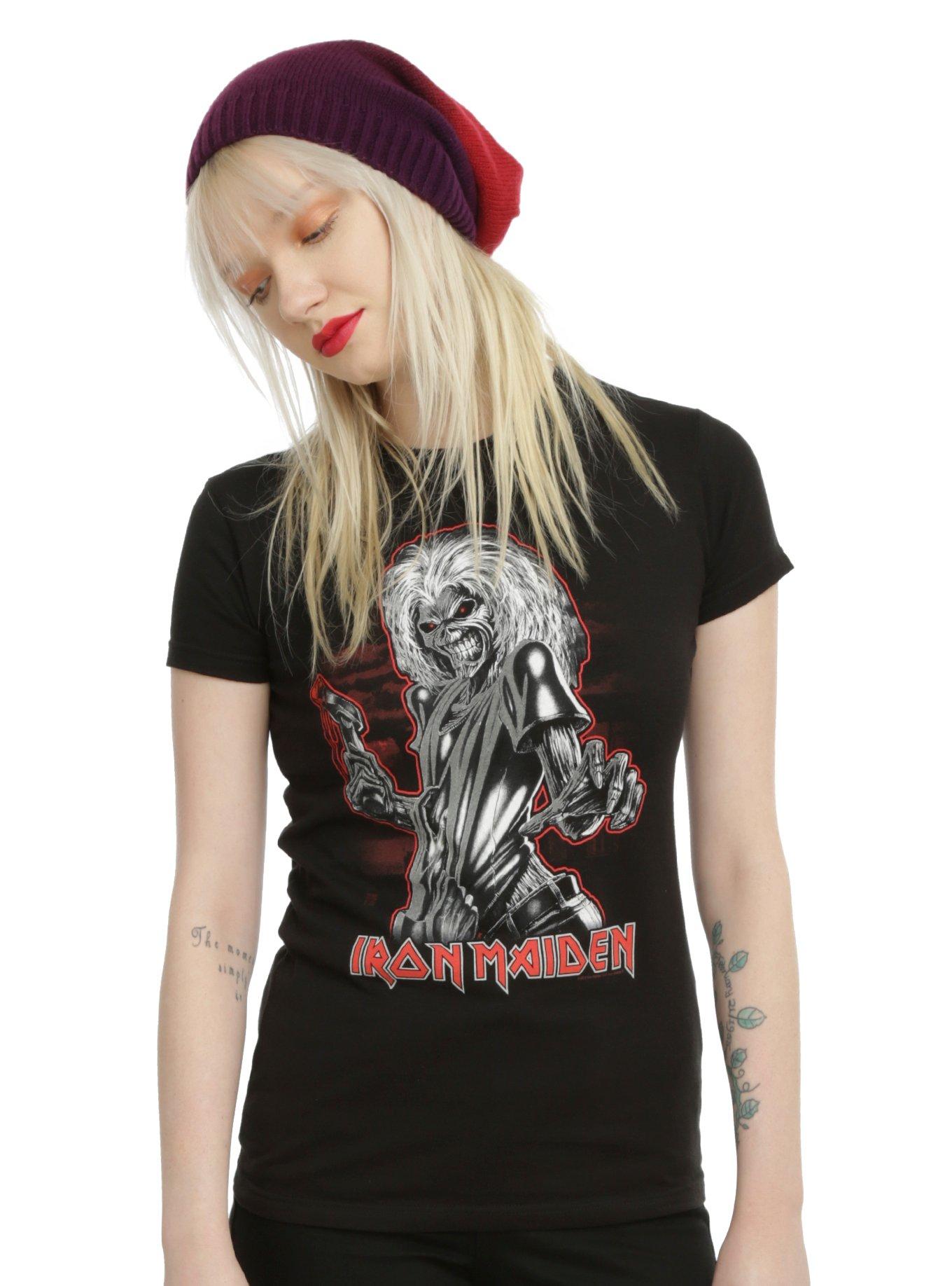 Iron Maiden Killers Eddie Girls T-Shirt, , hi-res