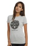 Pentatonix Circle Logo Girls T-Shirt, HEATHER GREY, hi-res