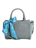 Plus Size Loungefly Disney Alice Through The Looking Glass Grey Embossed Barrel Bag, , hi-res