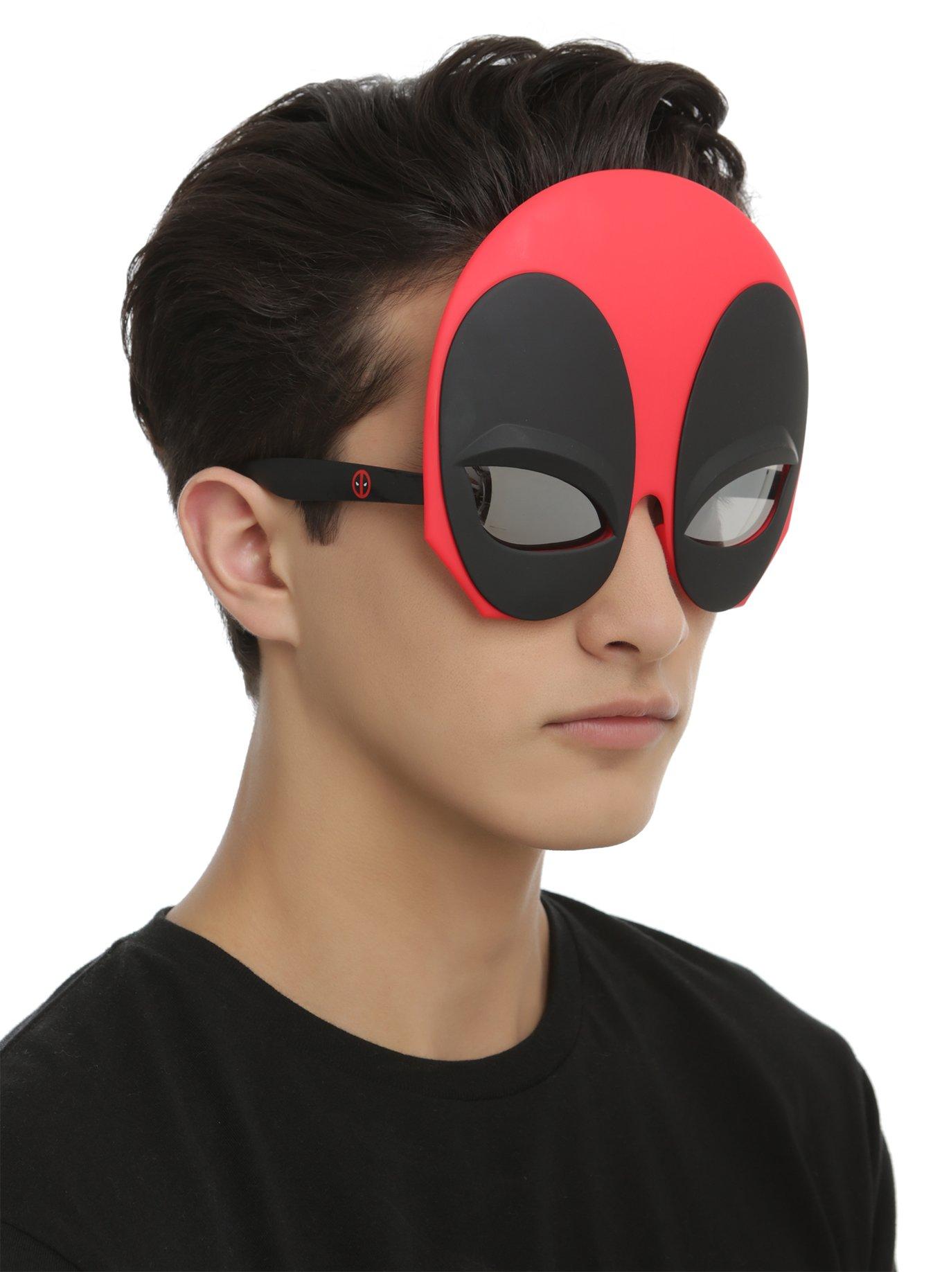 Marvel Deadpool Cosplay Sunglasses, , hi-res