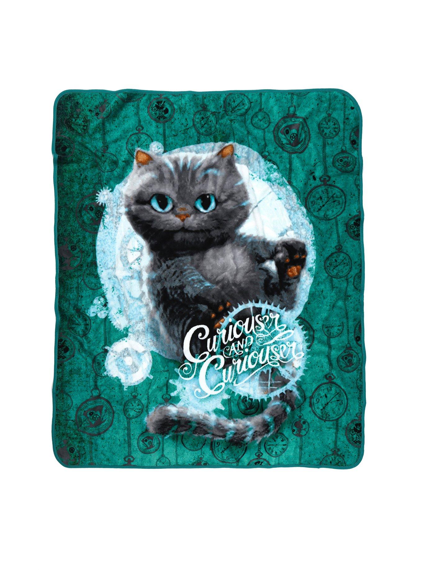 Disney Alice Through The Looking Glass Cheshire Cat Throw