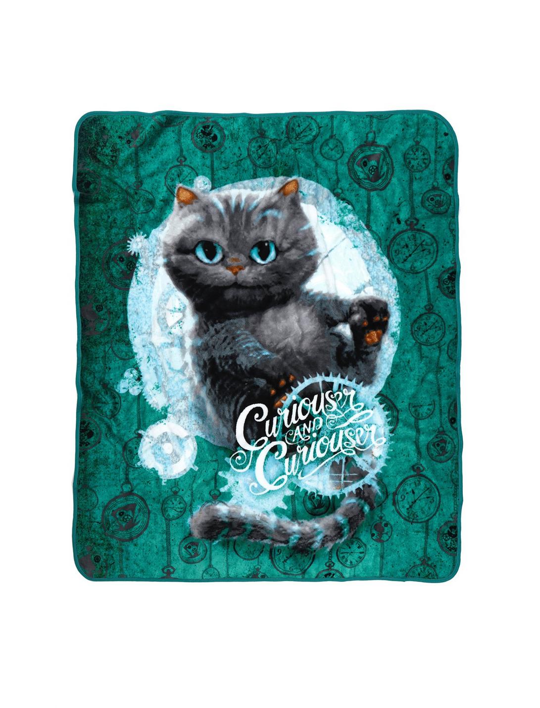 Disney Alice Through The Looking Glass Cheshire Cat Throw, , hi-res