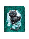 Disney Alice Through The Looking Glass Cheshire Cat Throw, , hi-res
