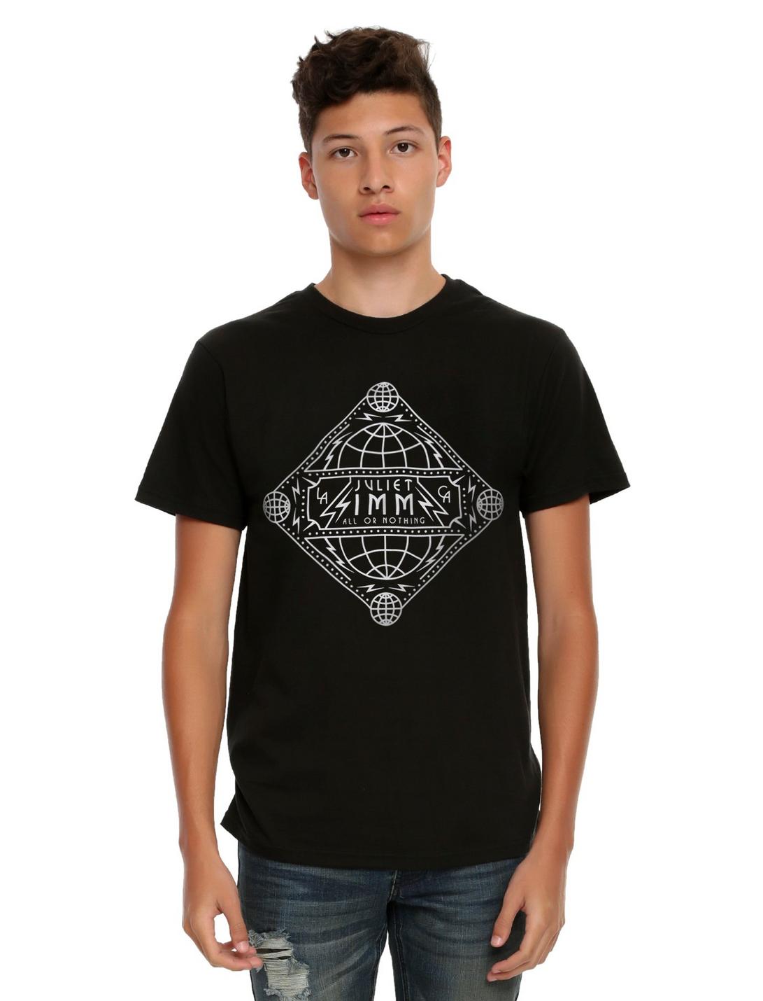 Juliet Simms All Or Nothing T-Shirt, BLACK, hi-res