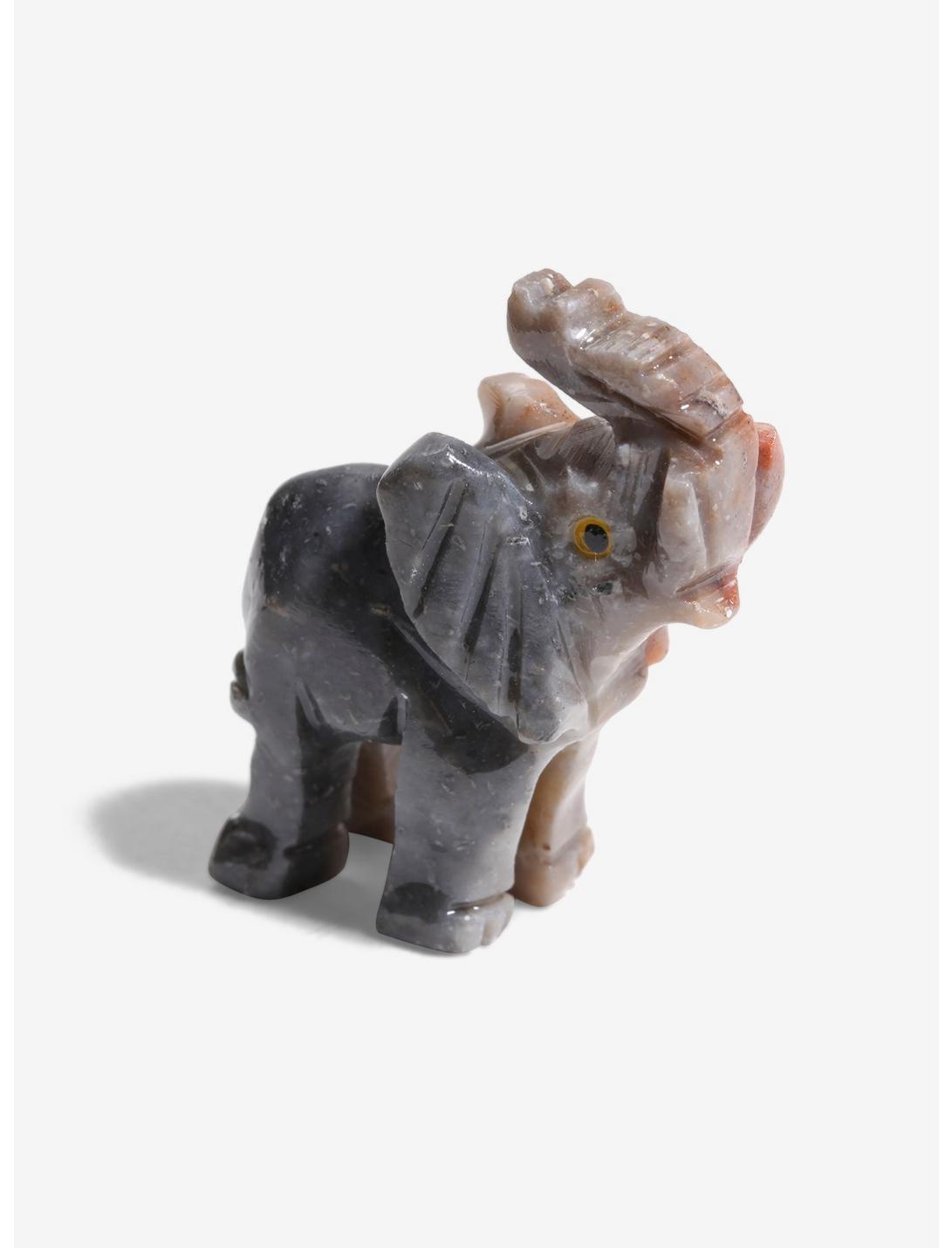 Spirit Animal Elephant Soapstone Figure, , hi-res