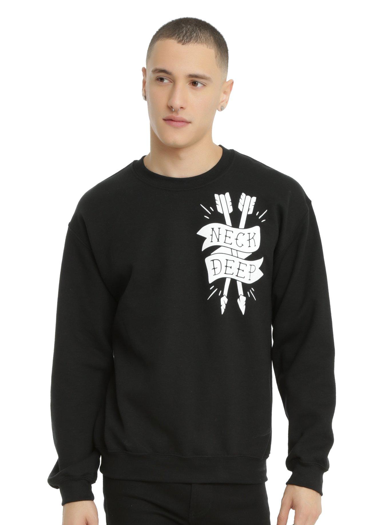 Neck Deep Take Care Crewneck Sweatshirt, , hi-res