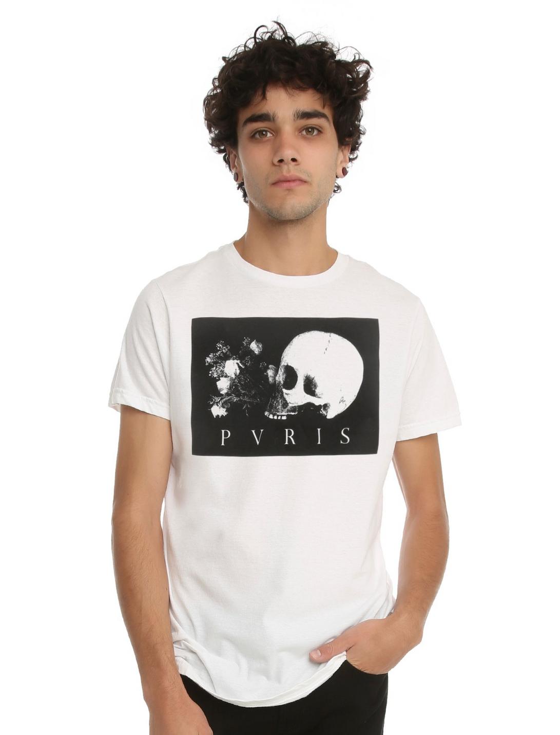 PVRIS Skull Flowers T-Shirt, , hi-res