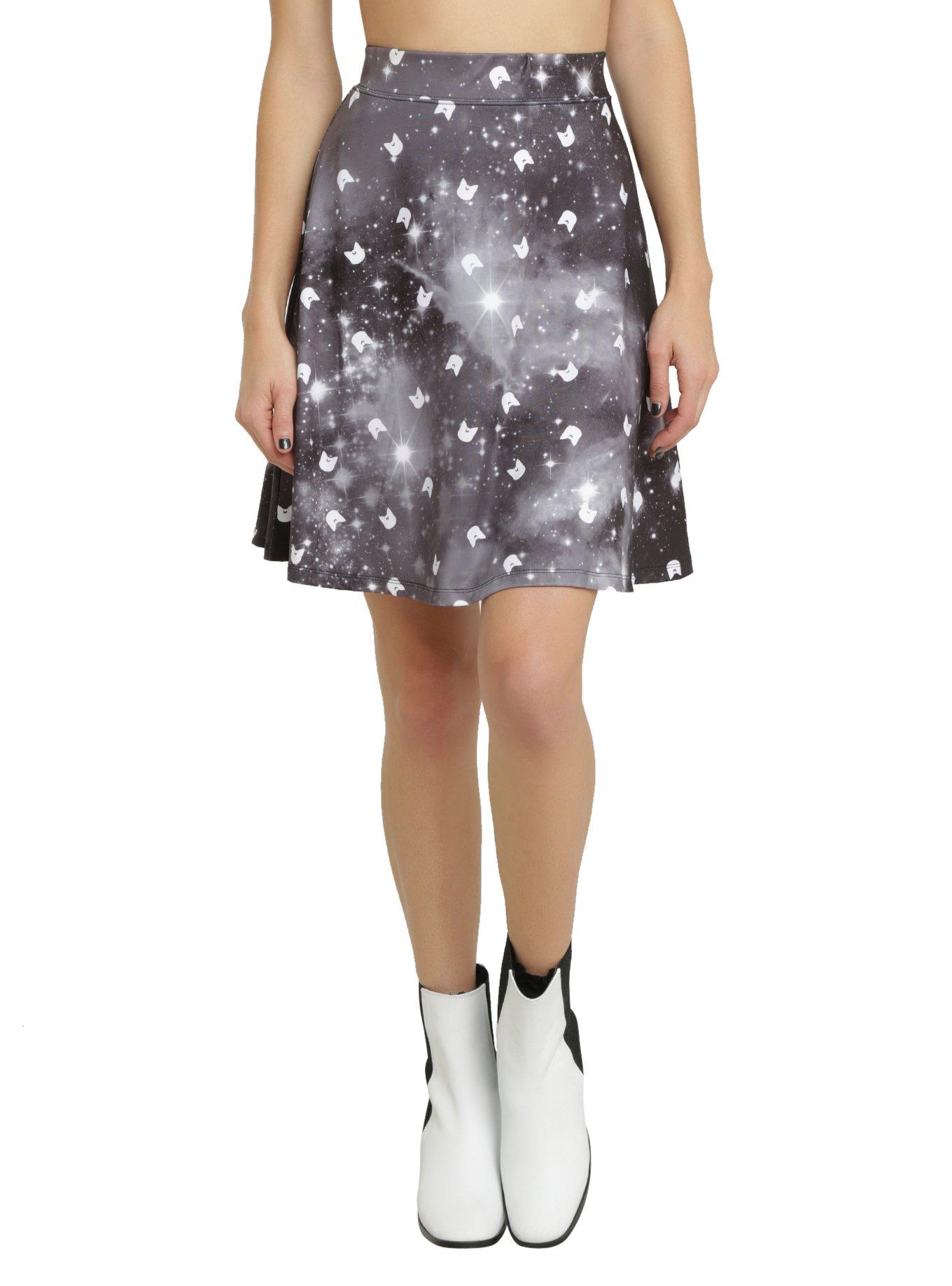 Sailor Moon Luna Galaxy Skirt, BLACK, hi-res
