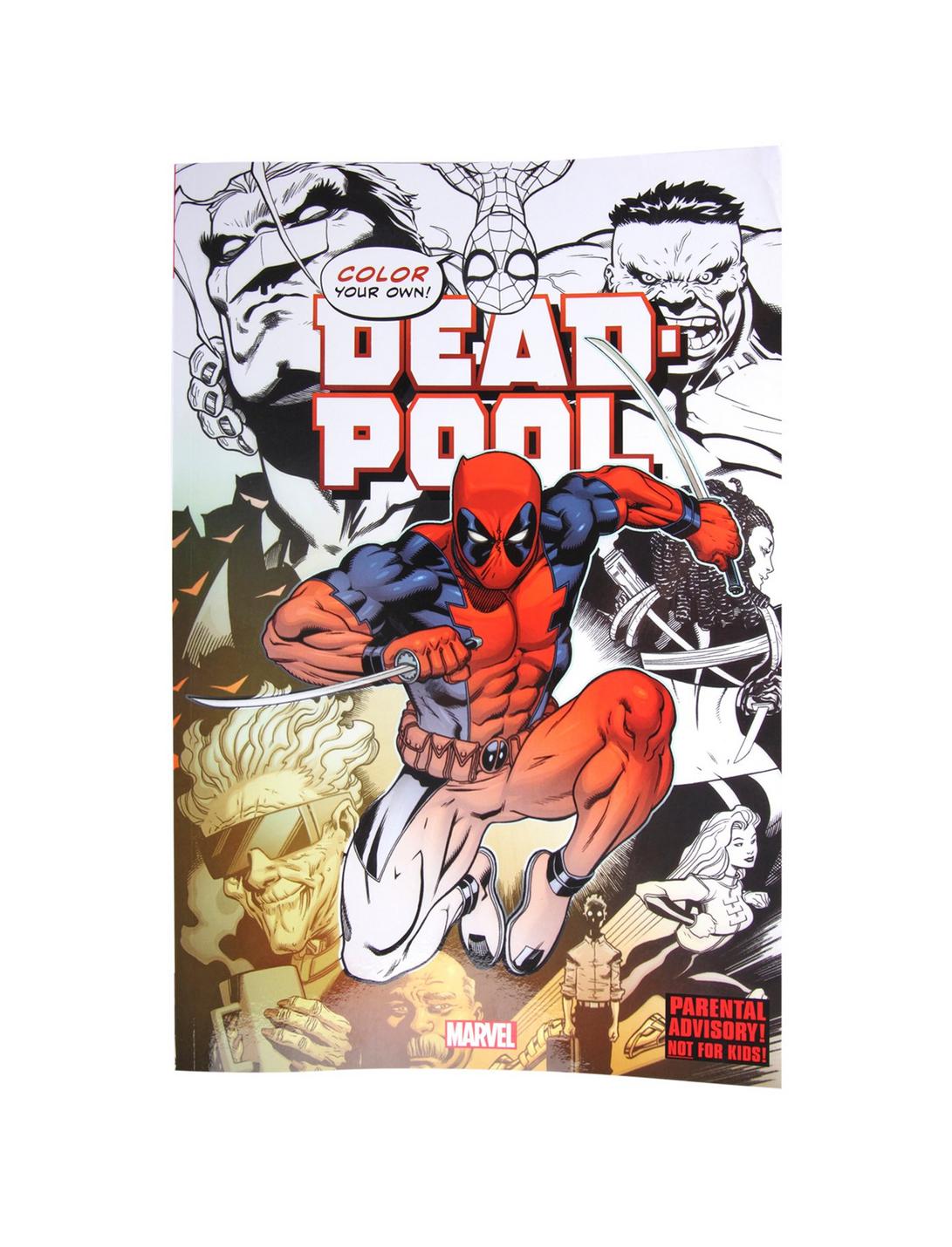 Marvel Deadpool Coloring Book, , hi-res