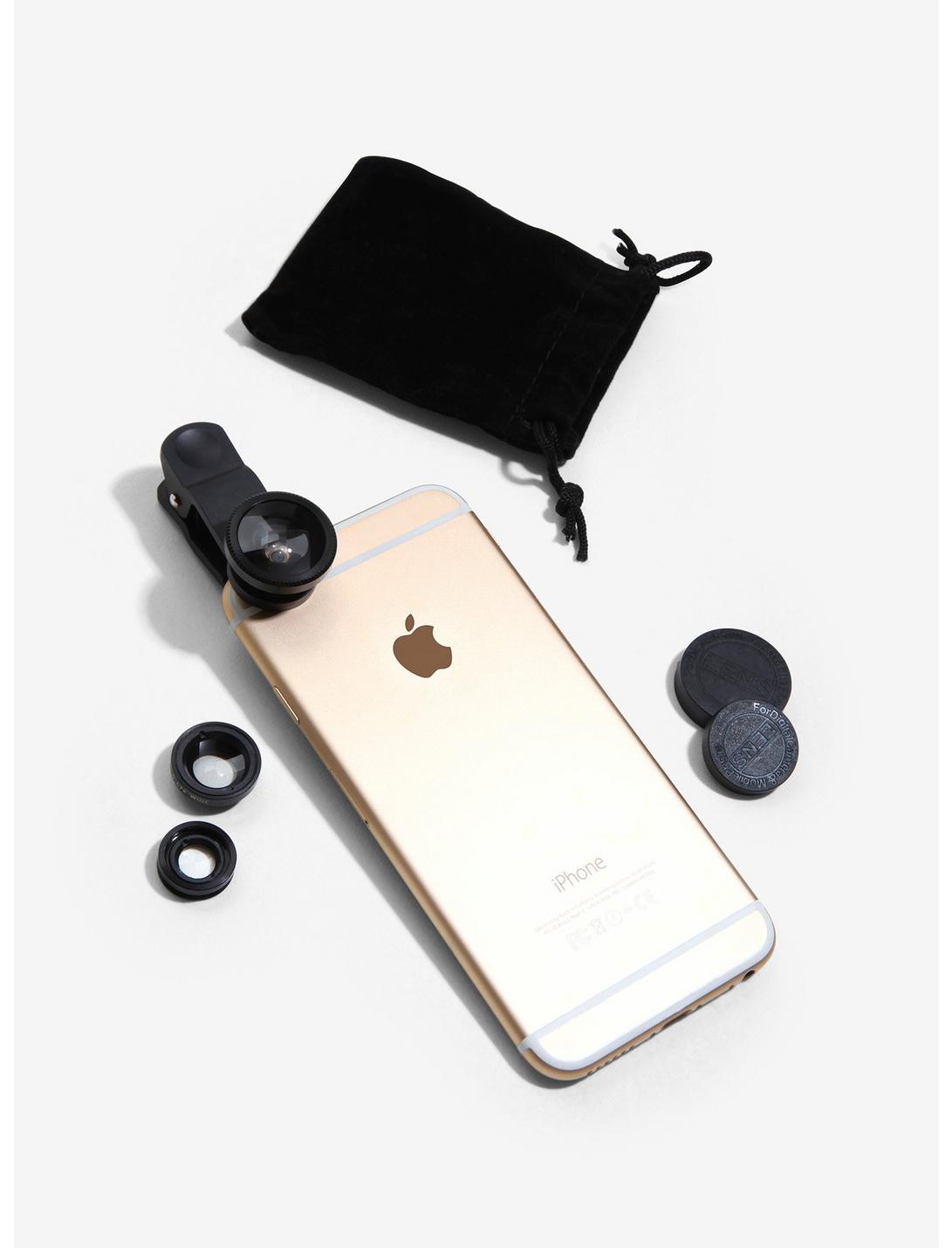 Cell Phone Camera Clip-On Lenses, , hi-res