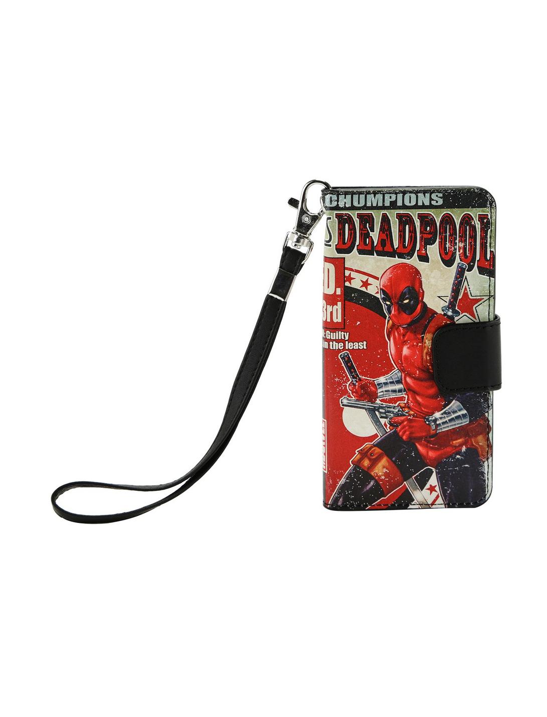 Marvel Deadpool Kills Deadpool iPhone 6/6s Folio Wallet, , hi-res