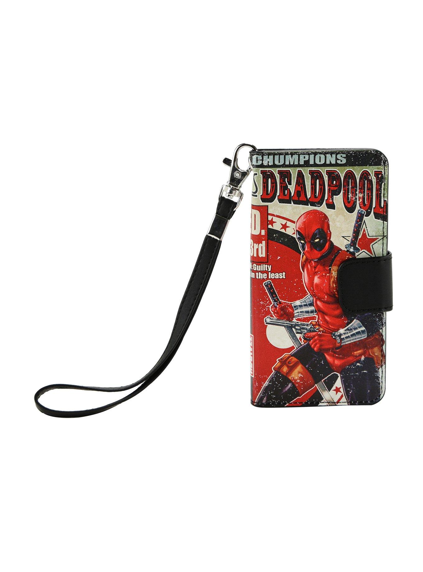 Marvel Deadpool Kills Deadpool iPhone 6/6s Folio Wallet, , hi-res