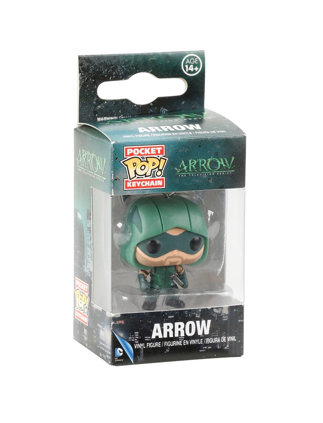 Funko DC Comics Arrow Pocket Pop! Arrow Key Chain, , hi-res
