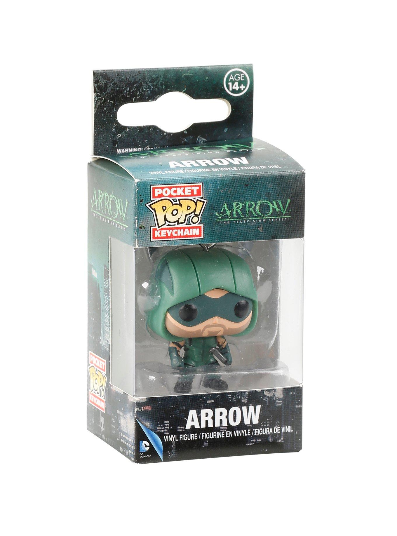 Funko DC Comics Arrow Pocket Pop! Arrow Key Chain, , hi-res