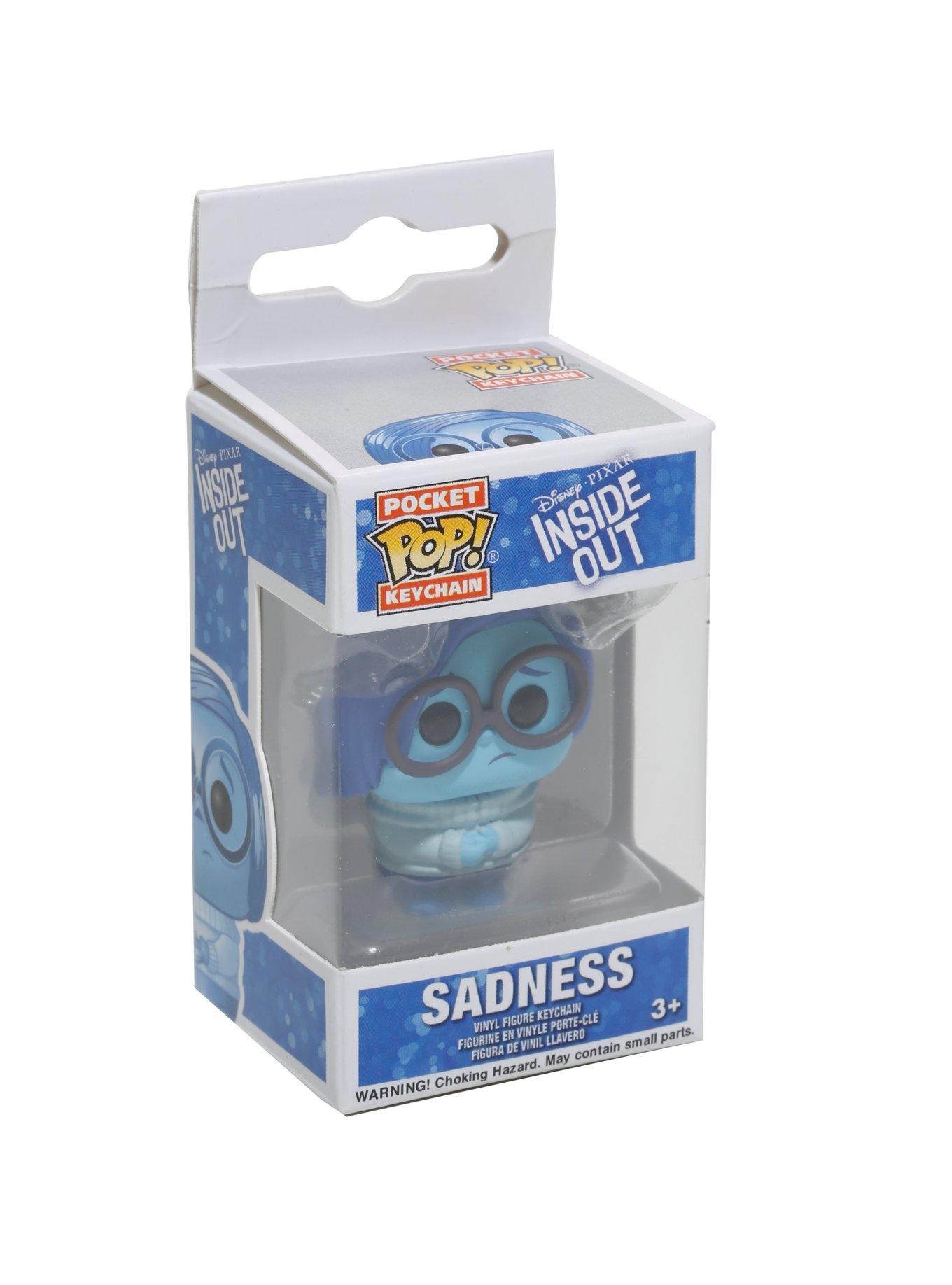 Funko Disney Pocket Pop! Inside Out Sadness Key Chain, , hi-res