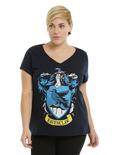 Harry Potter Ravenclaw Crest Girls T-Shirt Plus Size, BLUE, hi-res