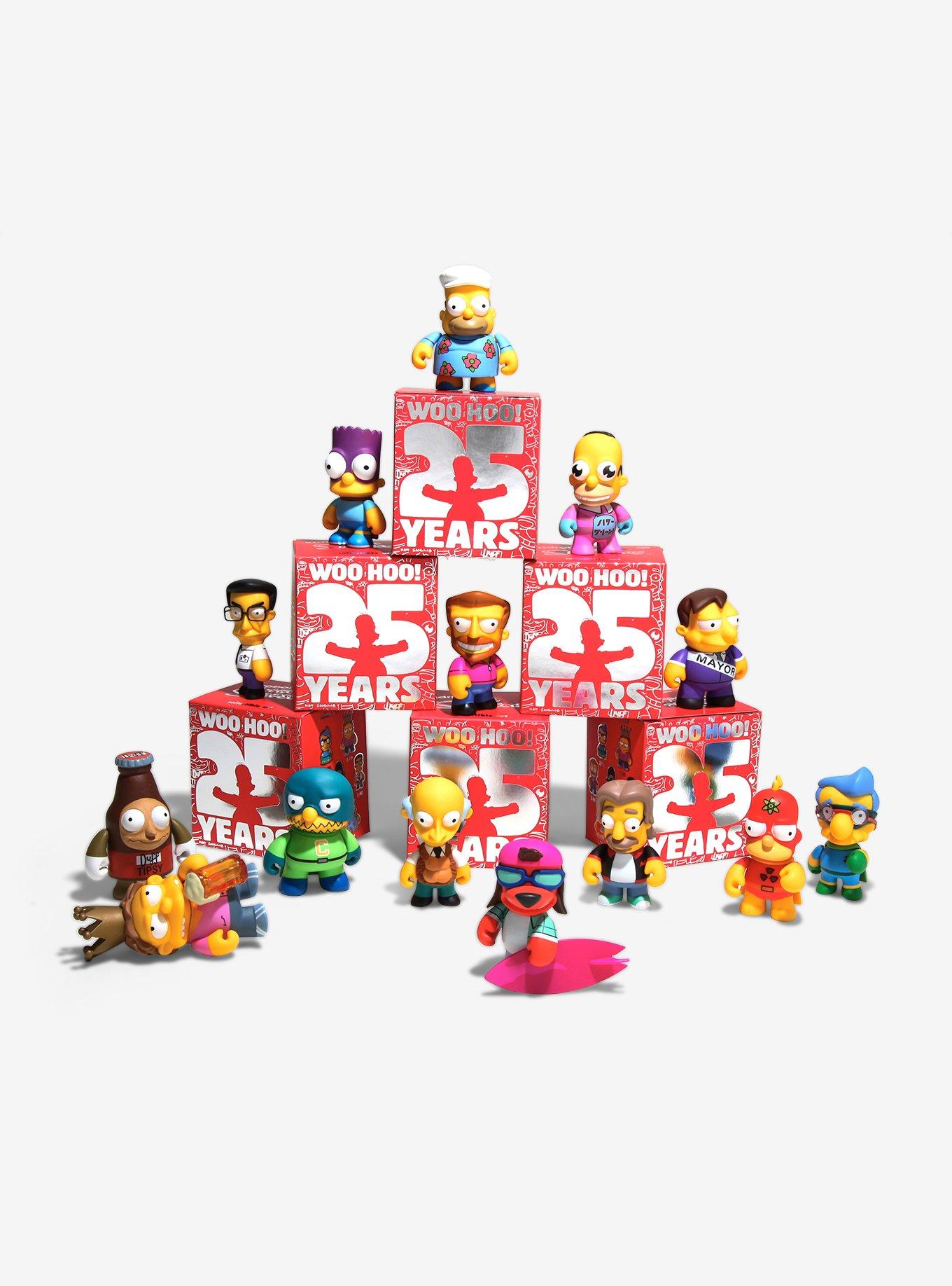 シンプソンズ キッドロボット8体セット kidrobot Kidrobot The Simpsons Woo Hoo! 25 Years Blind Box Figure | BoxLunch