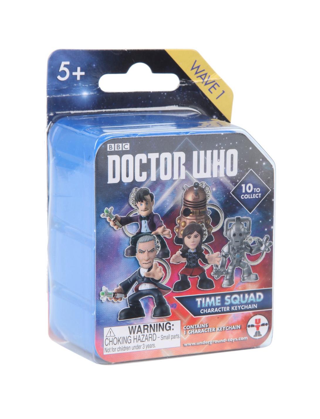 Doctor Who Time Squad Character Key Chain Blind Box Figure, , hi-res