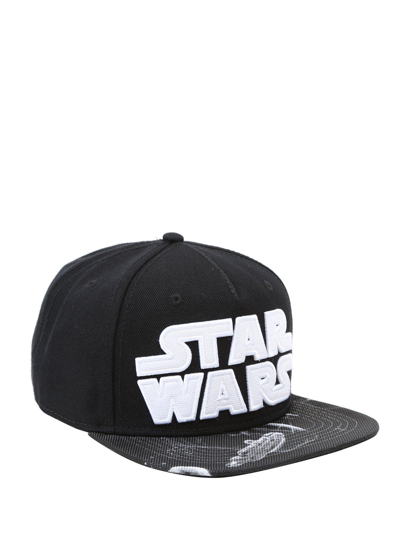 Star Wars Ballistic Nylon Sublimated Bill Embroidered Logo Snapback Hat, , hi-res