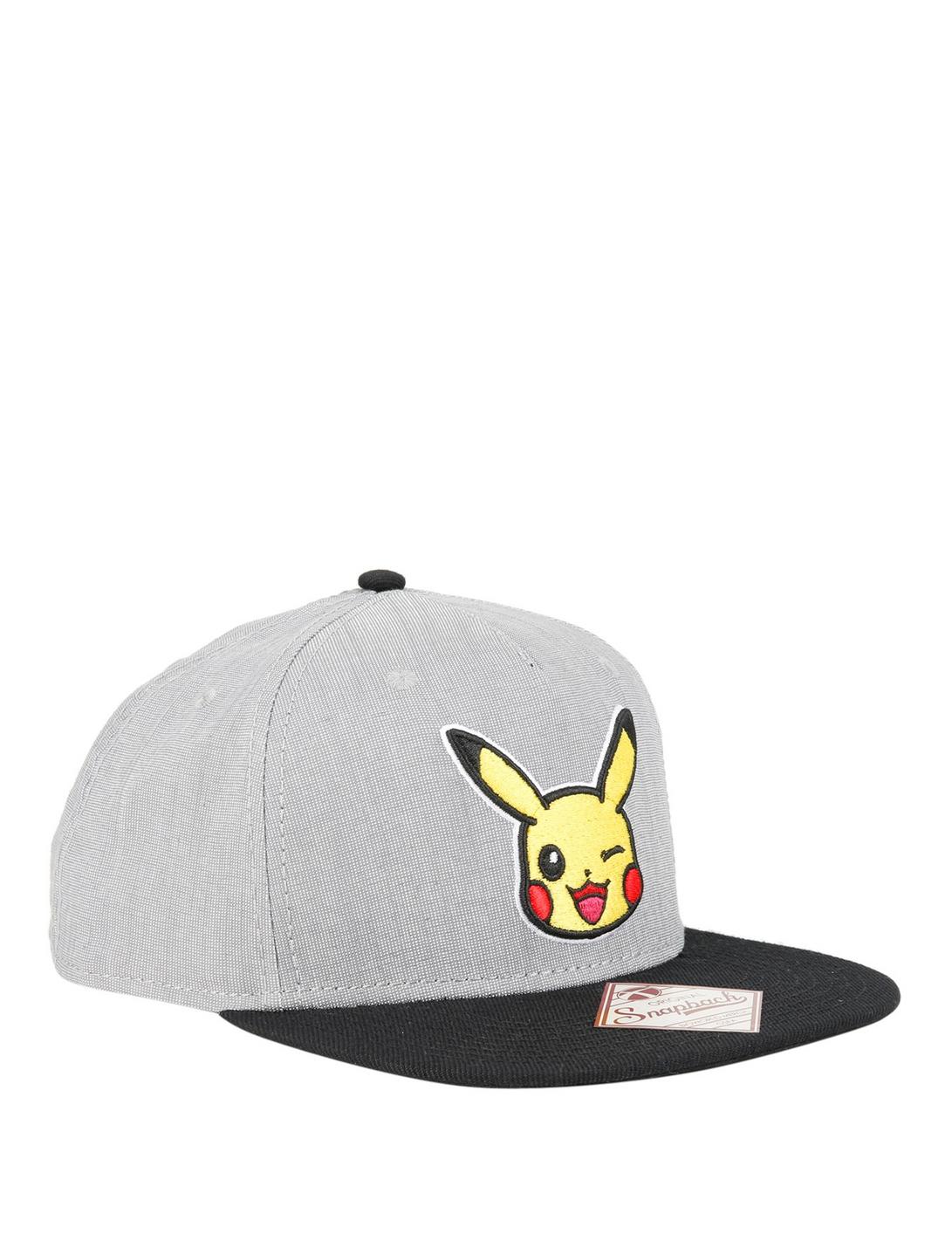 Pokemon Pikachu Chambray Snapback Hat, , hi-res