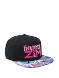 Invader Zim Sublimation Bill Snapback Hat, , hi-res
