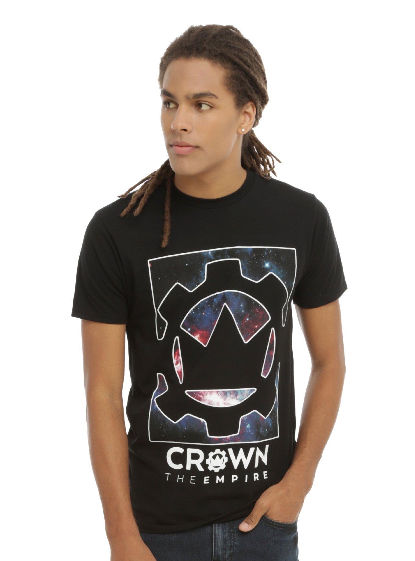 Crown The Empire Galaxy Logo T-Shirt | Hot Topic