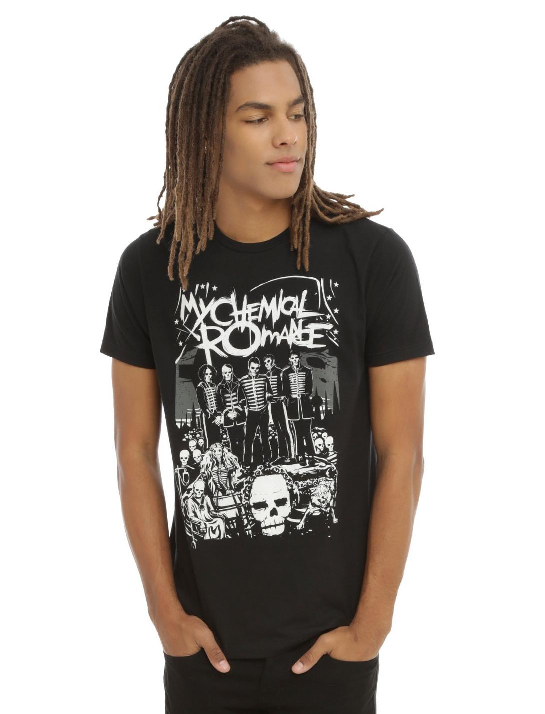 My Chemical Romance The Black Parade Lineup T-Shirt, , hi-res