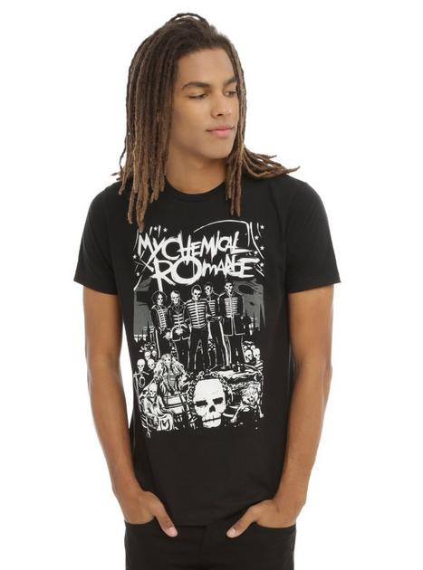 My Chemical Romance The Black Parade Lineup T-Shirt | Hot Topic