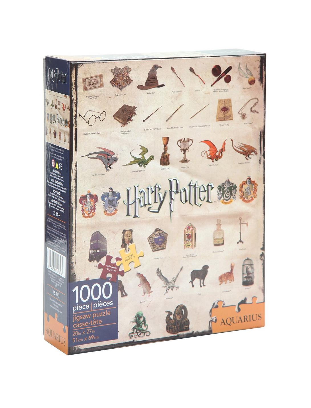 Harry Potter Icons 1000-Piece Jigsaw Puzzle, , hi-res