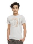 Her Universe Studio Ghibli Only Yesterday Sketch T-Shirt, GREY, hi-res