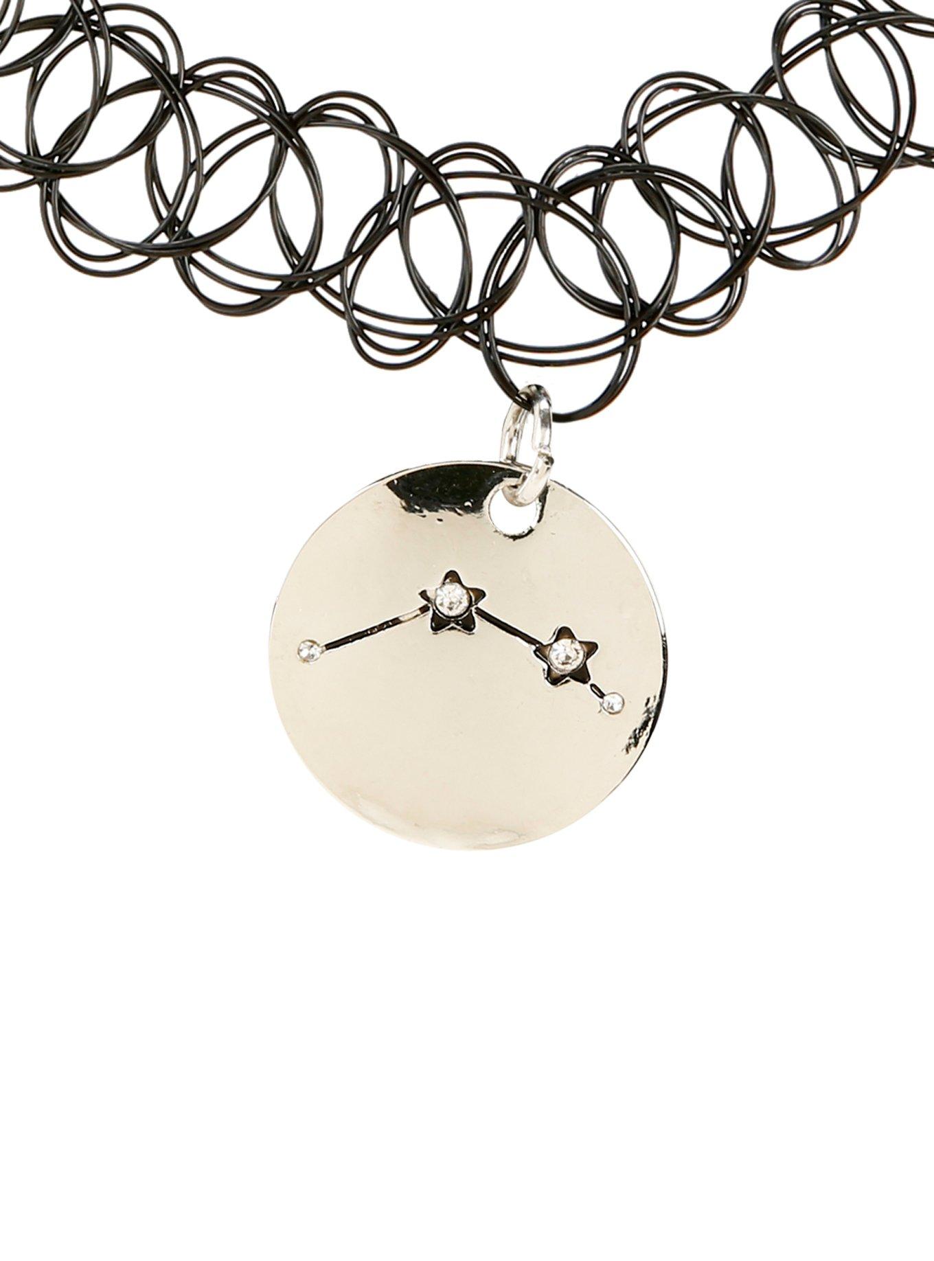 Aries Constellation Tattoo Choker, , hi-res