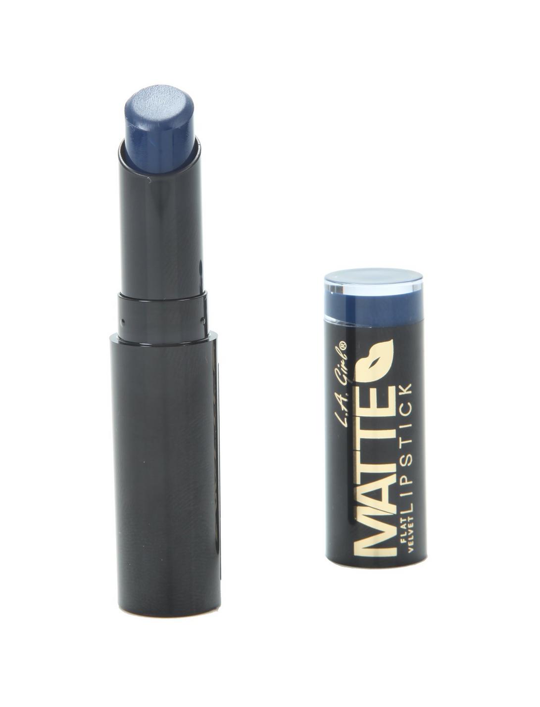 L.A. Girl Matte Flat Velvet Blue Valentine Lipstick, , hi-res