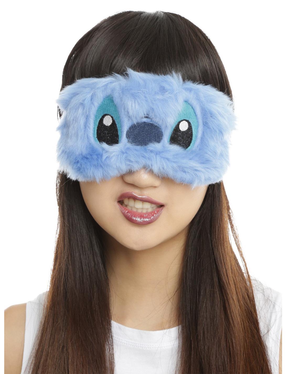 Disney Lilo & Stitch Fuzzy Sleep Mask, , hi-res