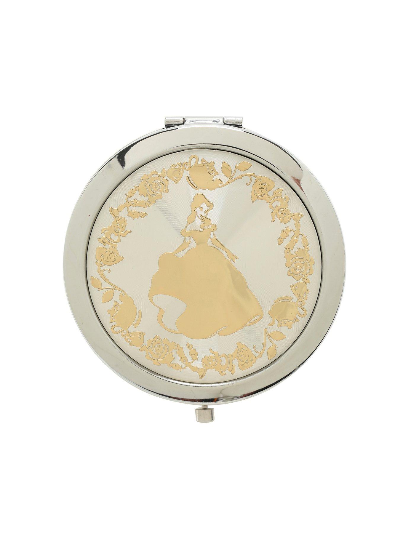 Disney Beauty And The Beast Gold Foil Mirror | Hot Topic