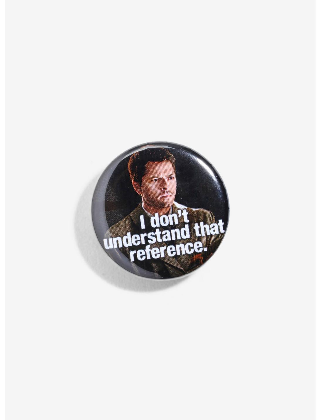 Supernatural Don’t Understand That Reference Pin, , hi-res