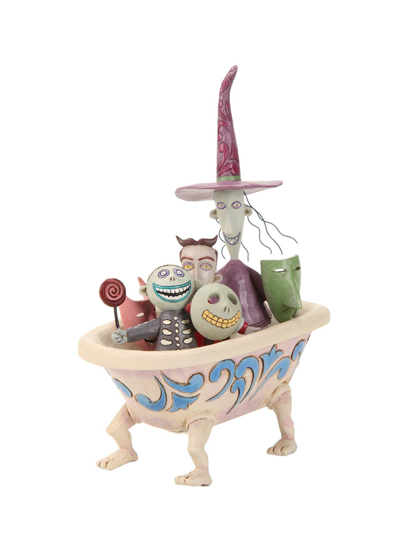 The Nightmare Before Christmas Lock Shock & Barrel Tub Figurine, , hi-res