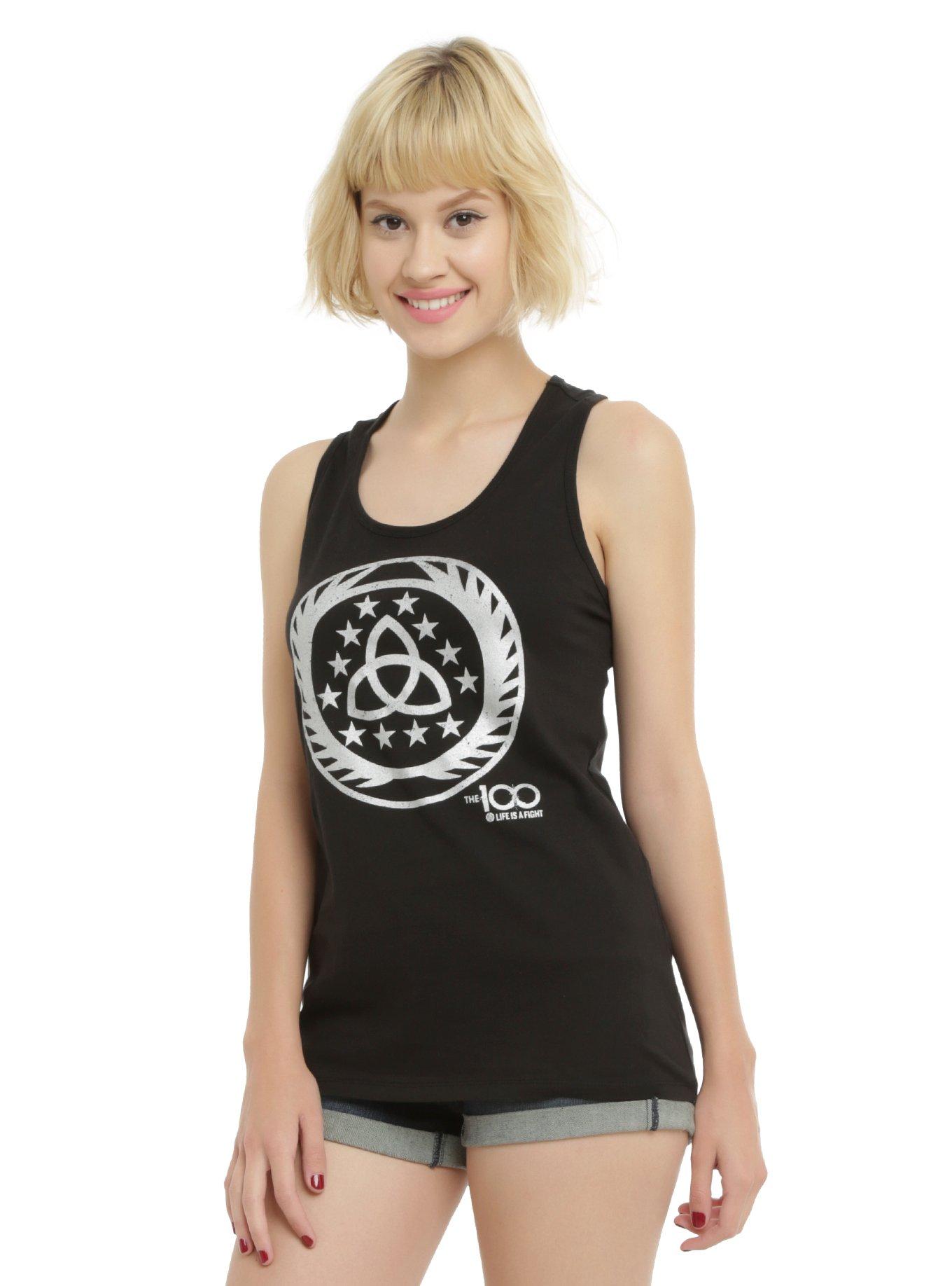 The 100 Ark Symbol Girls Tank Top, , hi-res