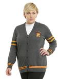 Harry Potter Gryffindor Girls Cardigan Plus Size, GREY, hi-res