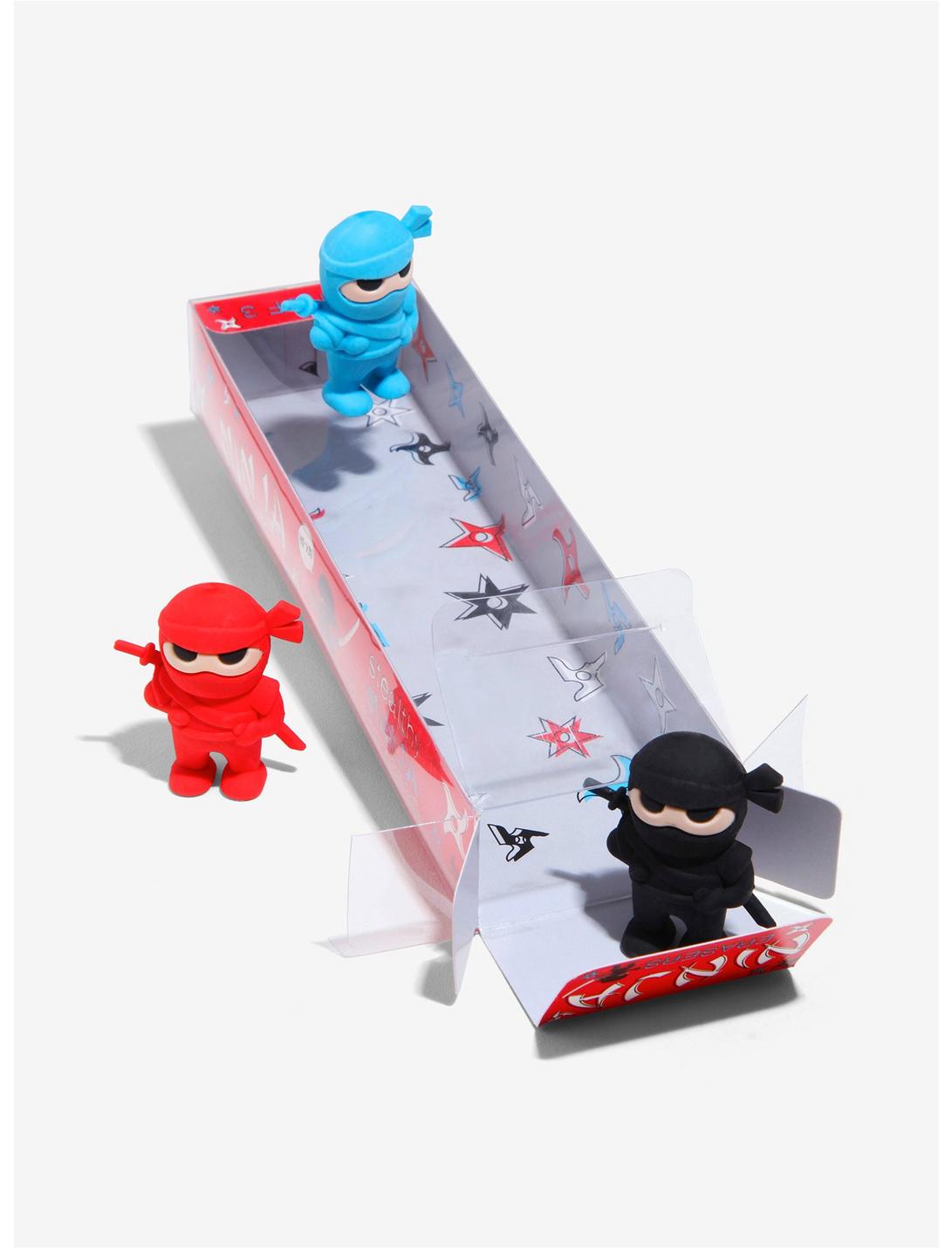 Stealthy Ninja Eraser Set, , hi-res