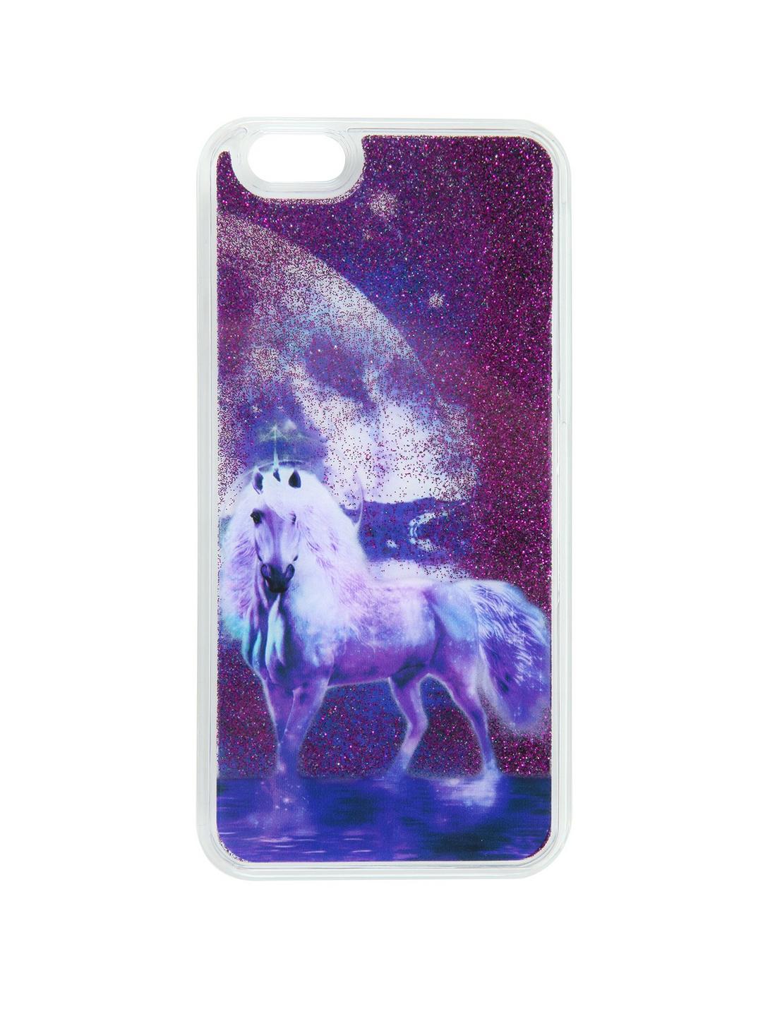 Unicorn Space Glitter iPhone 6 Case, , hi-res