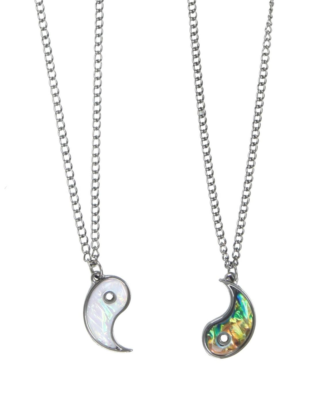 Opalescent Yin-Yang Best Friend Necklace Set, , hi-res
