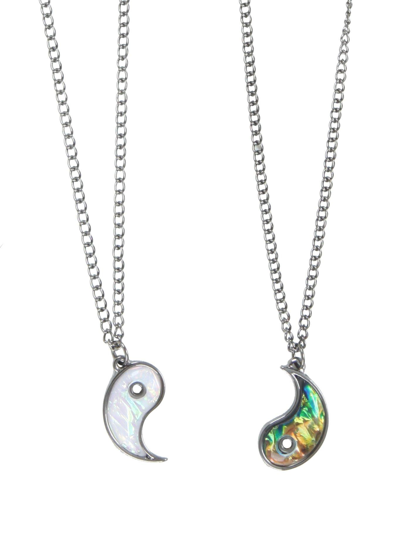 Opalescent Yin-Yang Best Friend Necklace Set, , hi-res