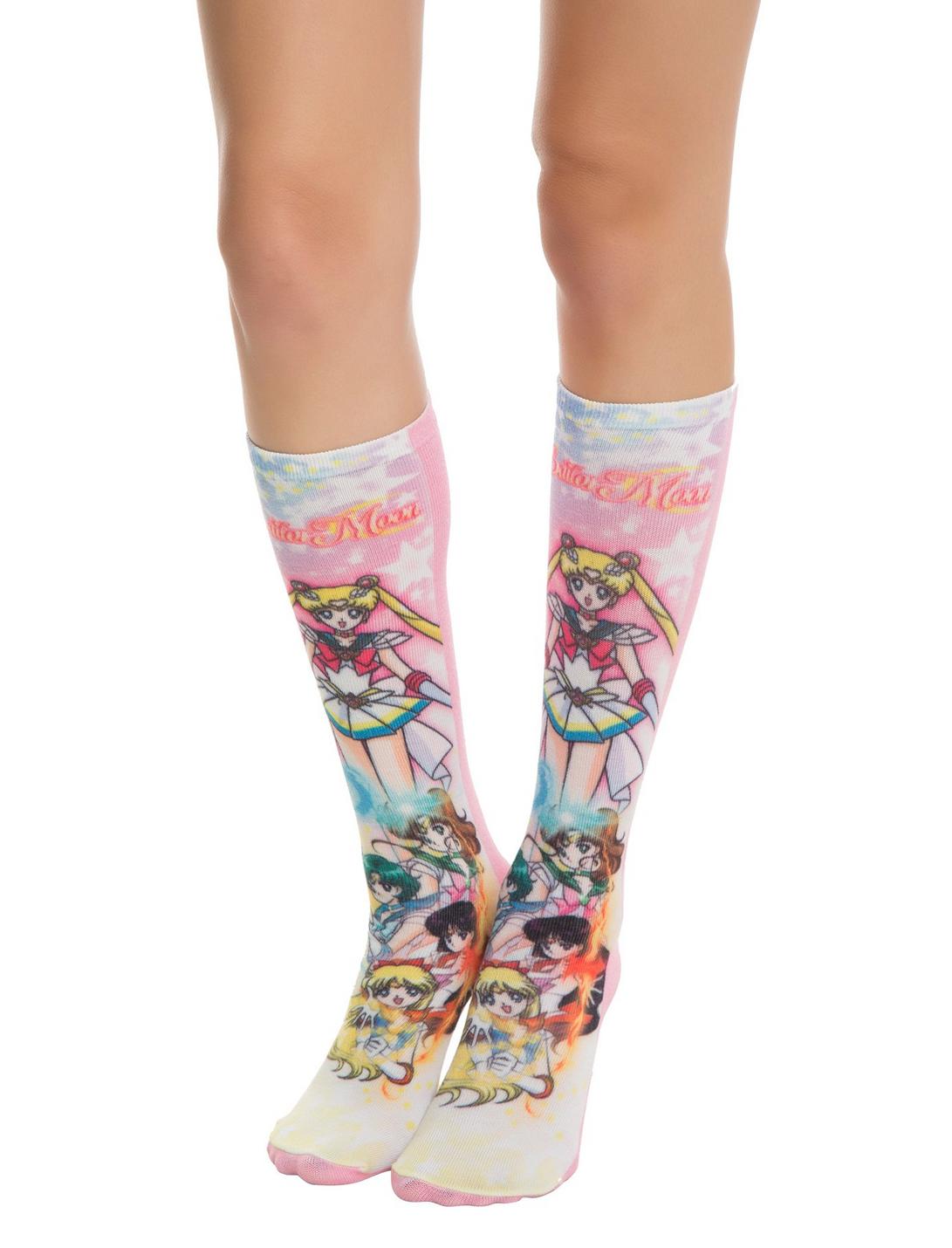 Sailor Moon Crew Socks, , hi-res